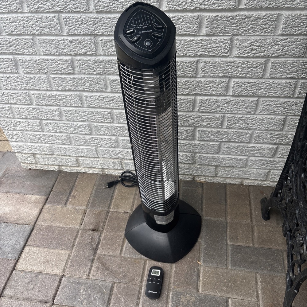 Outdoor Heater Freestanding Infrared Electric Oscillating W/Remote WES31-1200